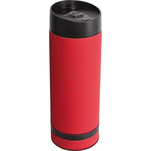 Isolierbecher FLAVOURED , rot, Edelstahl / Kunststoff, 20,50cm (Höhe), Bild 1
