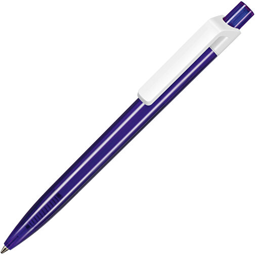 Kugelschreiber Insider Transparent S , Ritter-Pen, ocean-blau, ABS-Kunststoff, 14,20cm (Länge), Bild 2