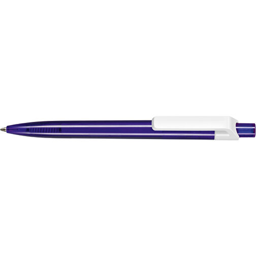 Kugelschreiber Insider Transparent S , Ritter-Pen, ocean-blau, ABS-Kunststoff, 14,20cm (Länge), Bild 3