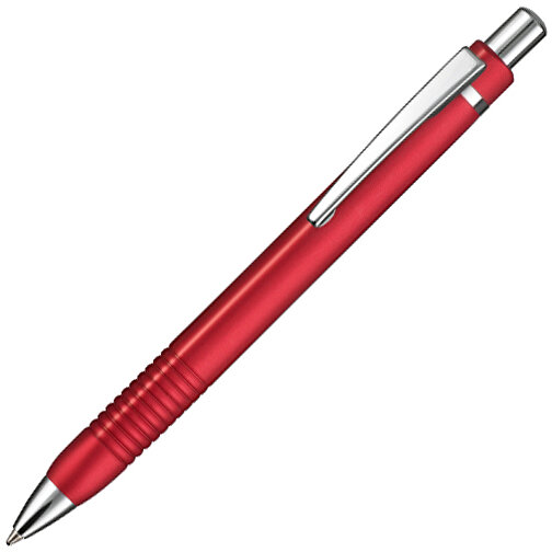 Kugelschreiber TRIANGLE ROT , Ritter-Pen, rot, Aluminium, 14,10cm (Länge), Bild 2