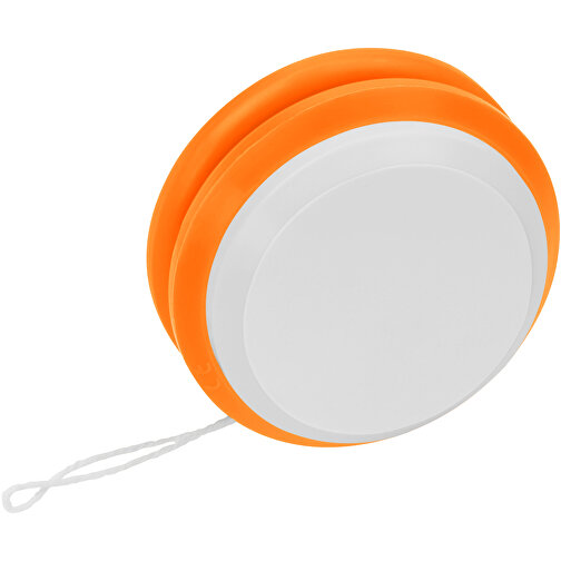 Jo-Jo 'Neptun' , orange, weiß, PS+PP+PES, 2,90cm (Höhe), Bild 1