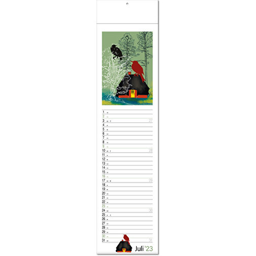 Bildkalender 'Hyggelig' , Papier, 53,50cm x 13,00cm (Höhe x Breite), Bild 8