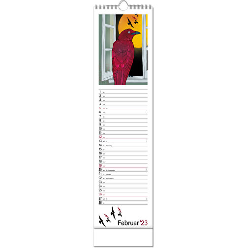 Bildkalender 'Hyggelig' , Papier, 52,50cm x 13,00cm (Höhe x Breite), Bild 3