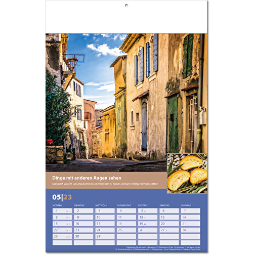 Kalender 'Landlaune' i formatet 24 x 37,5 cm, med foldede sider, Billede 6