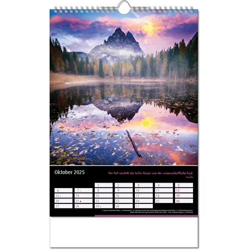 Calendrier 'Emotion' au format 24 x 38,5 cm, avec reliure Wire-O, Image 11