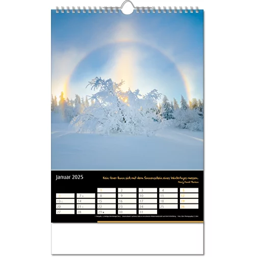 Calendrier 'Emotion' au format 24 x 38,5 cm, avec reliure Wire-O, Image 2