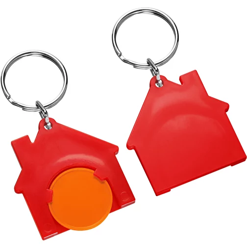 Porte-clés jeton1 € 'Maison', Image 1
