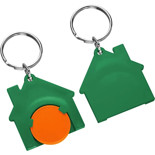 Porte-clés jeton1 € 'Maison', Image 1