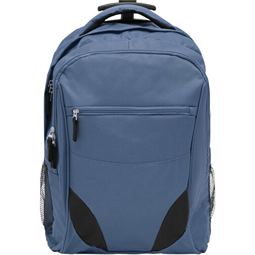 Trolley-Rucksack TRAILER , blau, 600D Polyester, 34,00cm x 28,00cm x 52,00cm (Länge x Höhe x Breite), Bild 3