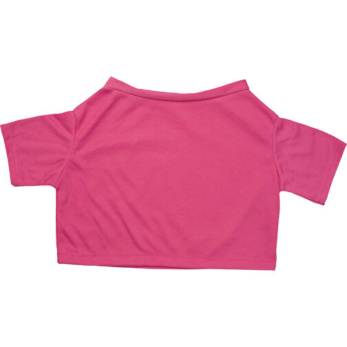 Mini-T-Shirt , pink, 100% Polyester, 22,50cm x 0,50cm x 40,00cm (Länge x Höhe x Breite), Bild 1