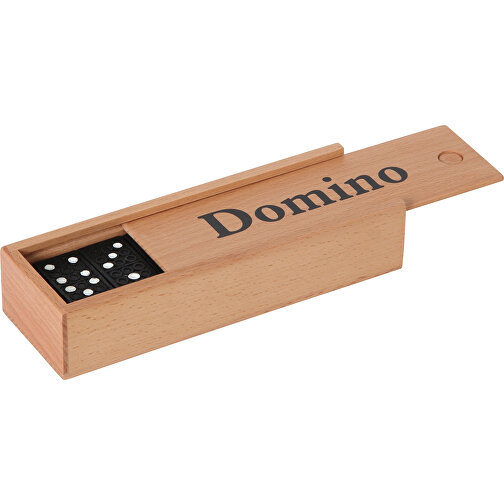 Domino Klein , Holz, 15,00cm x 3,00cm x 5,00cm (Länge x Höhe x Breite), Bild 2