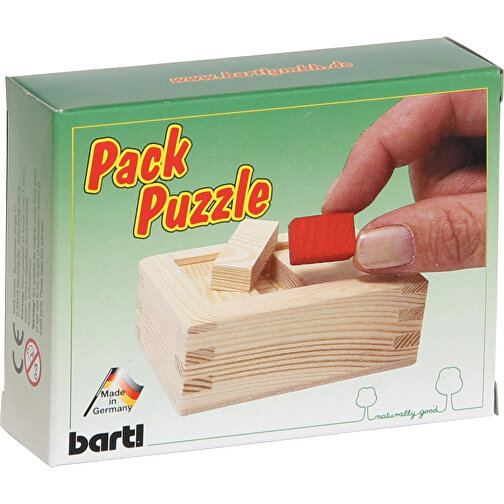 Pack-Puzzle , , 10,00cm x 3,00cm x 7,50cm (Länge x Höhe x Breite), Bild 3