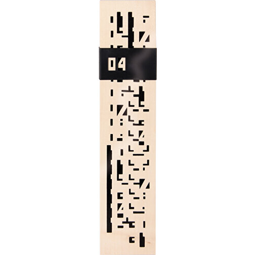 Holzkalender , , 40,00cm x 1,50cm x 9,00cm (Länge x Höhe x Breite), Bild 1