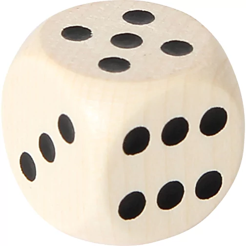 Cube à oil 20 mm, bois, naturel, Image 1