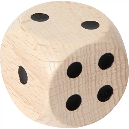 Cube à oil 25 mm, bois, naturel, Image 1
