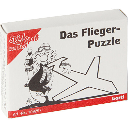 Das Flieger-Puzzle , , 6,50cm x 1,30cm x 5,00cm (Länge x Höhe x Breite), Bild 3