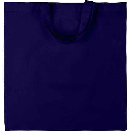Baumwolltasche Farbig , dunkel violett, Baumwolle, 39,00cm x 41,00cm (Höhe x Breite), Bild 2