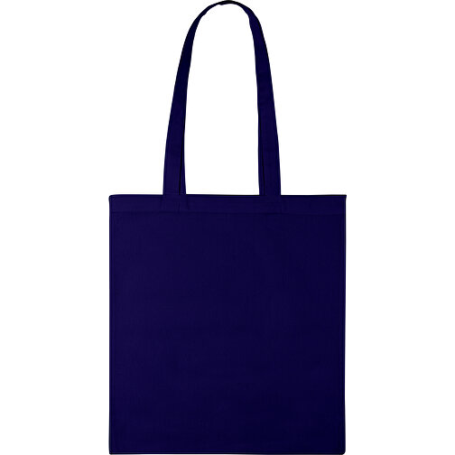 Baumwolltasche Farbig , dunkel violett, Baumwolle, 39,00cm x 41,00cm (Höhe x Breite), Bild 1