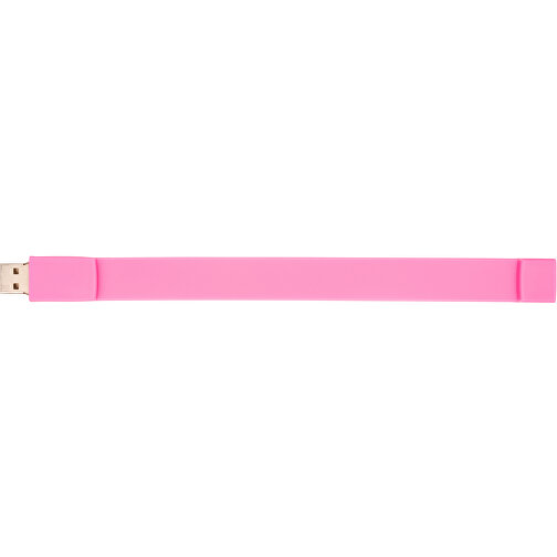 USB-Stick WRIST 16GB , Promo Effects MB , pink MB , 16 GB , Kunststoff MB , 3 - 10 MB/s MB , 20,70cm x 1,80cm (Länge x Breite), Bild 2
