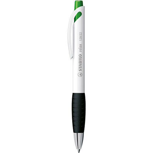 STABILO Relax Kugelschreiber , Stabilo, grün, Kunststoff, 14,60cm x 1,60cm x 1,30cm (Länge x Höhe x Breite), Bild 1