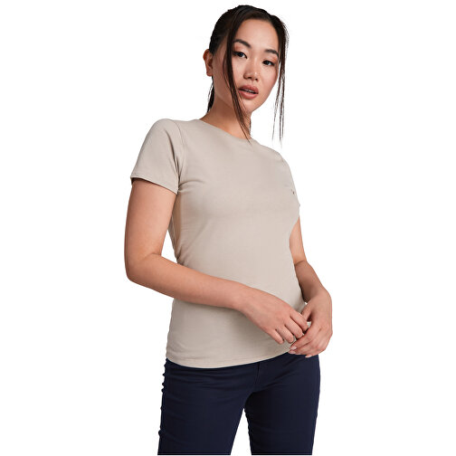 Golden T-Shirt Für Damen , weiß, Single jersey Strick 100% Bio Baumwolle, 160 g/m2, M, , Bild 4