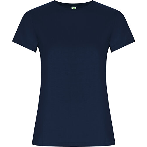 Golden T-Shirt Für Damen , navy blue, Single jersey Strick 100% Bio Baumwolle, 160 g/m2, M, , Bild 1