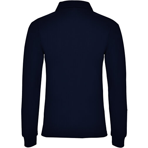 Estrella Langarm Poloshirt Für Damen , navy blue, Piqué Strick 100% Baumwolle, 220 g/m2, M, , Bild 3