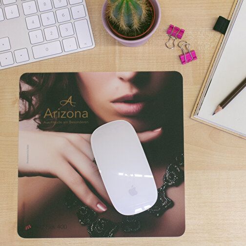 AXOPAD® Mousepad AXOFlex 400, 20 x 20 cm kvadratisk, 0,8 mm tyk, Billede 5