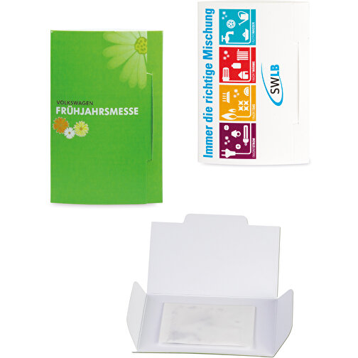 Flower-Card Mit Samen - Sommerblumenmischung , individuell, Saatgut, Papier, 5,50cm x 8,00cm (Länge x Breite), Bild 4