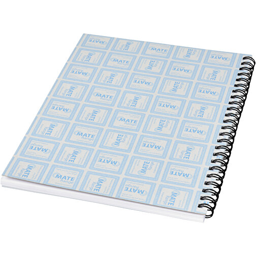 Notebook A5 spiralato Desk-Mate® con copertina in PP, Immagine 4
