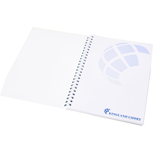 Notebook A5 spiralato Desk-Mate® con copertina in PP, Immagine 2
