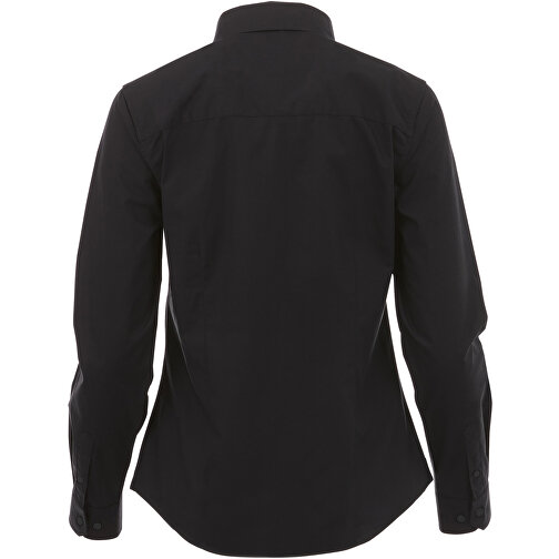 Hamell Langärmlige Bluse , schwarz, Poplin-Gewebe 97% Baumwolle, 3% Elastan, 118 g/m2, XXL, , Bild 3