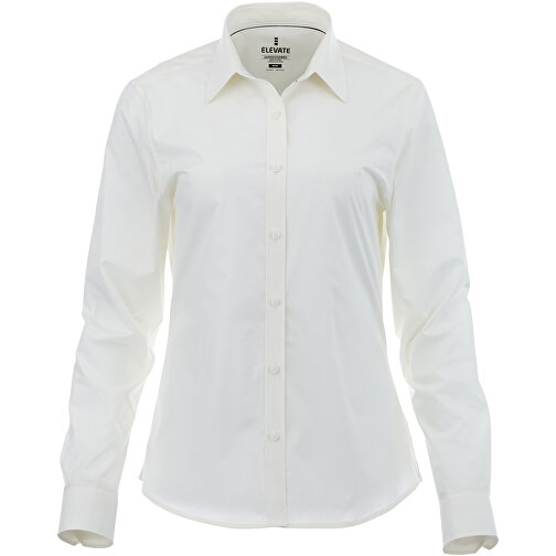 Hamell Langärmlige Bluse , weiß, Poplin-Gewebe 97% Baumwolle, 3% Elastan, 118 g/m2, XXL, , Bild 6