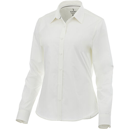 Hamell Langärmlige Bluse , weiß, Poplin-Gewebe 97% Baumwolle, 3% Elastan, 118 g/m2, M, , Bild 1