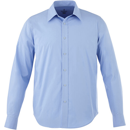 Hamell Langärmliges Hemd , hellblau, Poplin-Gewebe 97% Baumwolle, 3% Elastan, 118 g/m2, XXL, , Bild 2