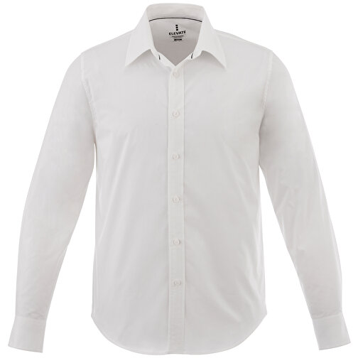 Hamell Langärmliges Hemd , weiß, Poplin-Gewebe 97% Baumwolle, 3% Elastan, 118 g/m2, XL, , Bild 12