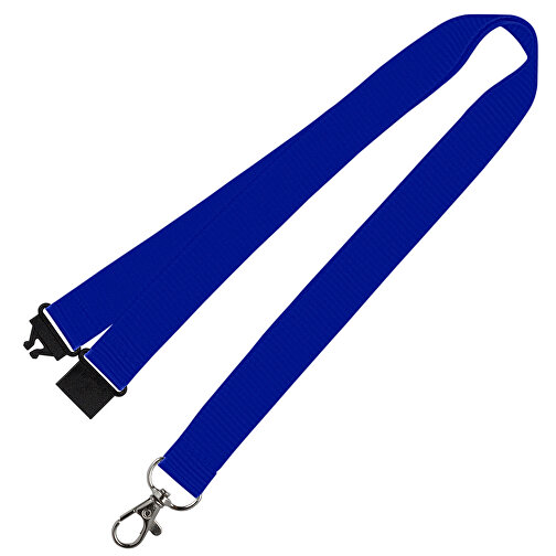 Schlüsselband Standard , Promo Effects, blau, Polyester, 92,00cm x 2,00cm (Länge x Breite), Bild 1