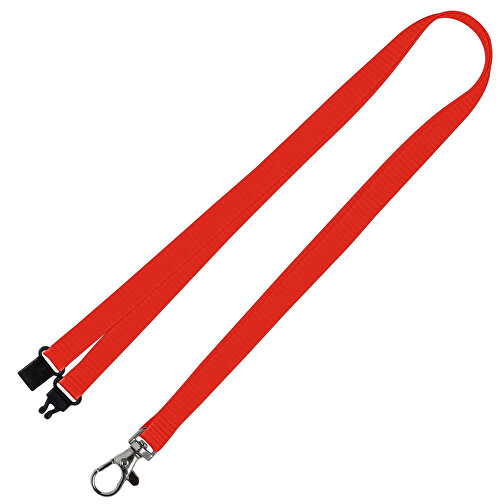 Schlüsselband Standard , Promo Effects, rot, Polyester, 92,00cm x 1,00cm (Länge x Breite), Bild 1