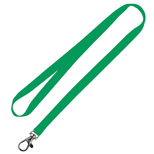Schlüsselband Standard , Promo Effects, grün, Polyester, 92,00cm x 1,00cm (Länge x Breite), Bild 1