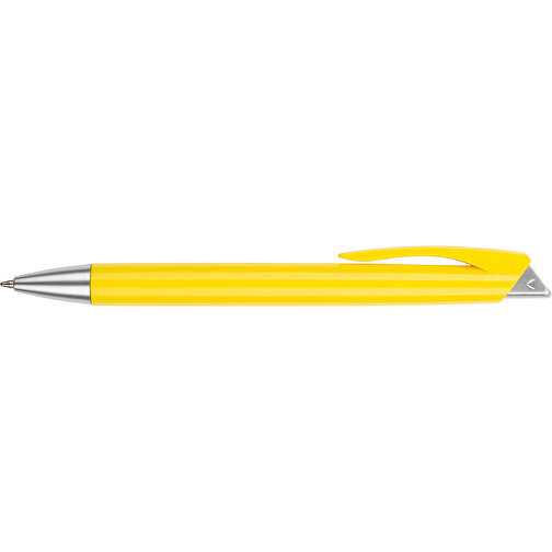 Kugelschreiber Roxi Color , Promo Effects, gelb, Kunststoff, 14,10cm (Länge), Bild 7
