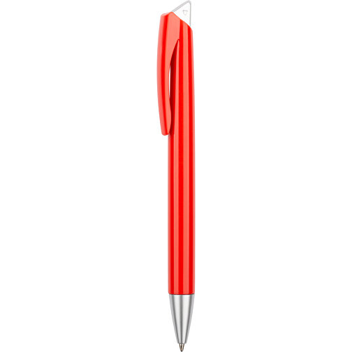Kugelschreiber Roxi Color , Promo Effects, rot, Kunststoff, 14,10cm (Länge), Bild 1