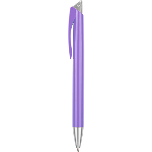 Kugelschreiber Roxi Color , Promo Effects, lila, Kunststoff, 14,10cm (Länge), Bild 2