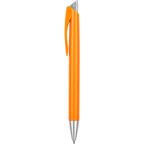 Kugelschreiber Roxi Color , Promo Effects, orange, Kunststoff, 14,10cm (Länge), Bild 2