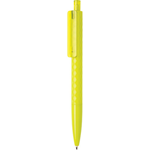 X3 Stift, Limone , limone, ABS, 14,00cm (Höhe), Bild 1