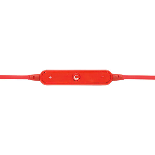Kabellose Kopfhörer Im Etui , rot, ABS, 70,00cm x 1,20cm (Höhe x Breite), Bild 2
