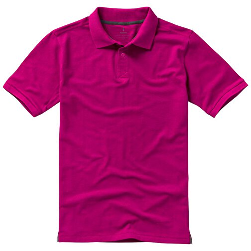 Calgary Poloshirt Für Herren , magenta, Piqué Strick 100% BCI Baumwolle, 200 g/m2, XL, , Bild 7