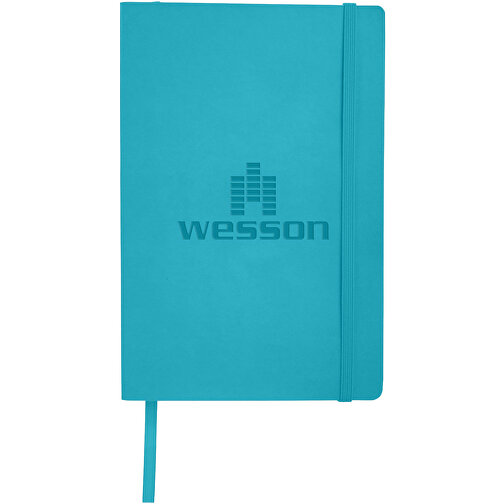 Classic A5 Soft Cover Notizbuch , hellblau, Thermo PU Kunststoff, 21,00cm x 1,30cm x 14,00cm (Länge x Höhe x Breite), Bild 2