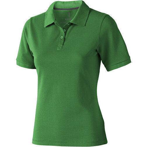 Calgary Poloshirt Für Damen , farngrün, Piqué Strick  Baumwolle, 200 g/m2, L, , Bild 1