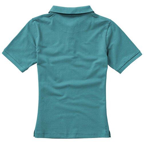 Calgary Poloshirt Für Damen , aquablau, Piqué Strick  Baumwolle, 200 g/m2, L, , Bild 8