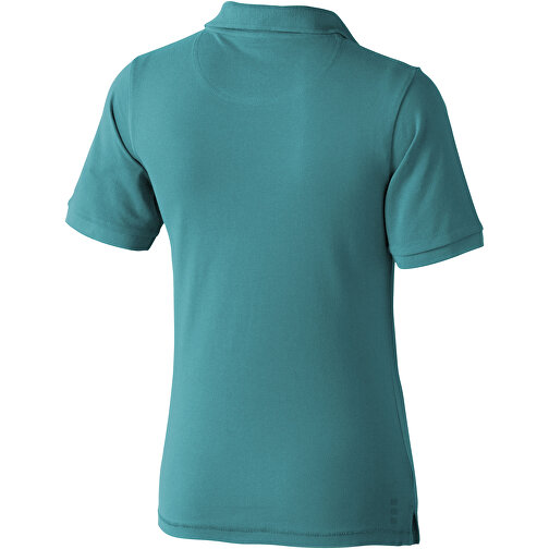 Calgary Poloshirt Für Damen , aquablau, Piqué Strick  Baumwolle, 200 g/m2, M, , Bild 2